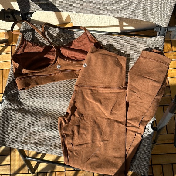 lululemon athletica Pants - NWOT LULULEMON MATCHING SET - BROWN